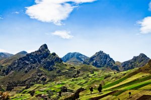 Views through the Andes Ecuador, South America