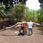 Learning how to make Panela, El Trapiche, Galapagos